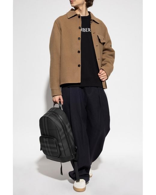Burberry Black Sweatshirt "Sasha" for men