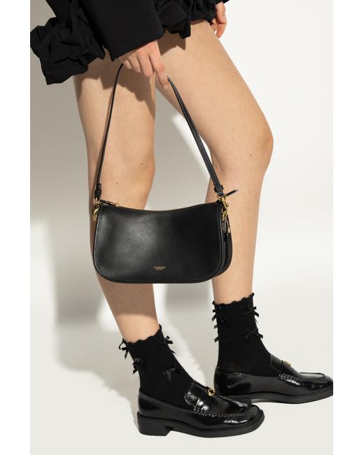 COACH Black 'Waverly' Shoulder Bag