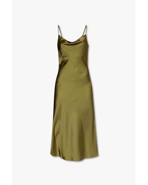 hadley satin tent dress Hadley Satin A Line Dress  SEROYA