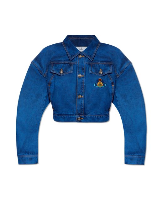 Vivienne Westwood Blue Short Denim Jacket