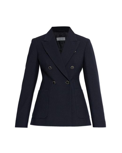 Max Mara Blue "Ricetta" Blazer