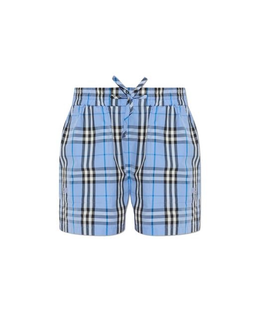Burberry Blue 'Evelyn' Shorts