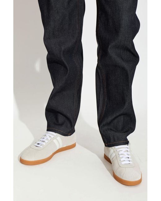 Lanvin White "Glen" Sports Shoes for men