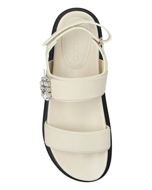 Jimmy Choo White Sandals Verity