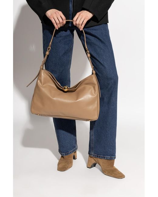 Furla Natural Shoulder Bag "Sfera Soft Large"