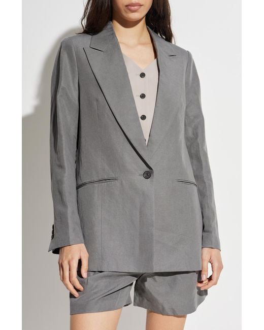 AllSaints Gray Blazer Averie