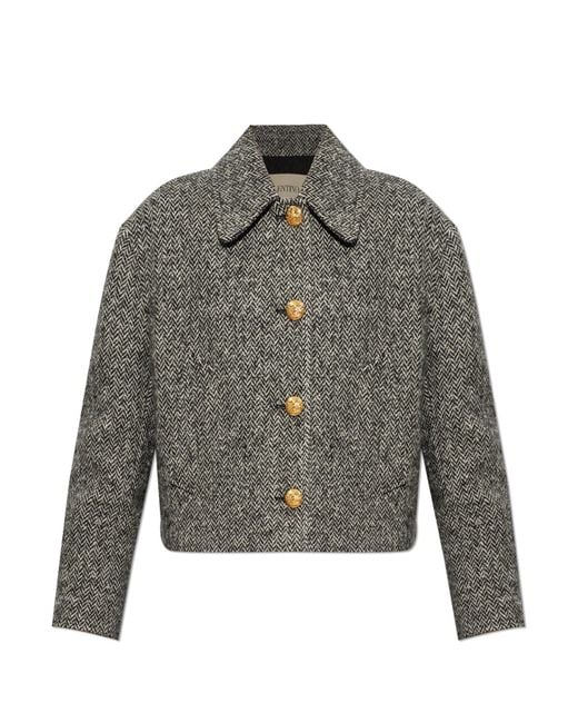Valentino Garavani Gray Wool Jacket