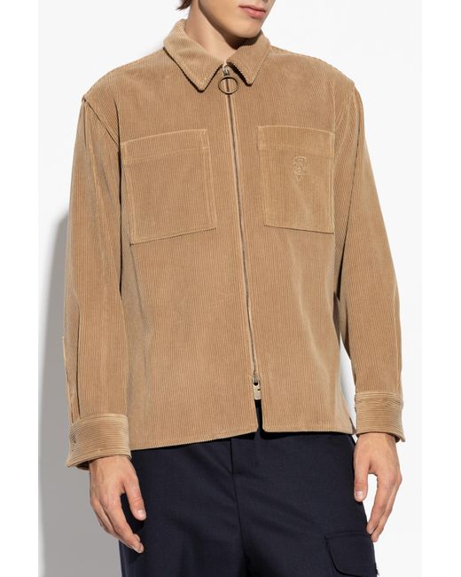 Burberry Natural Corduroy Jacket for men