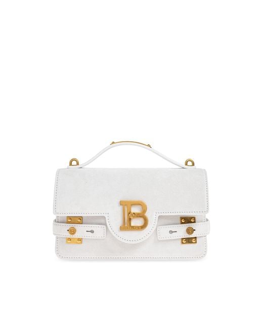 Balmain Gray Handbag 'B-Buzz 24'