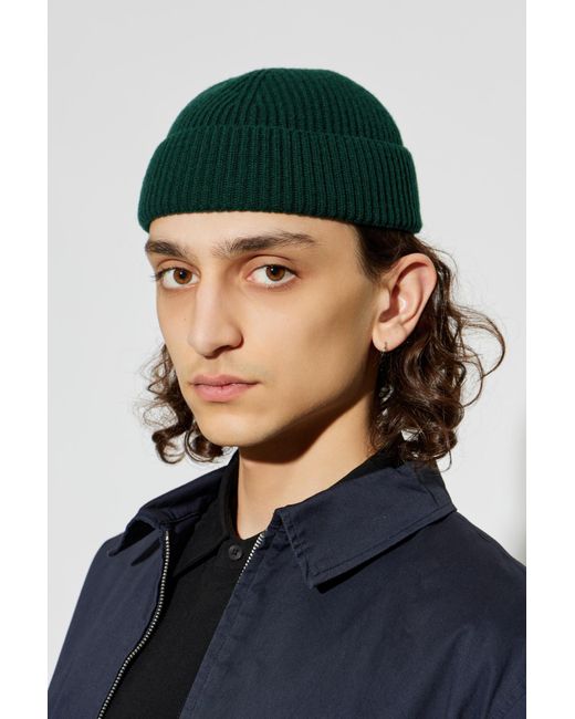 AMI Green Wool Hat for men