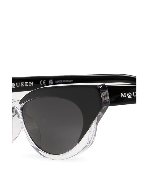McQueen Black Sunglasses