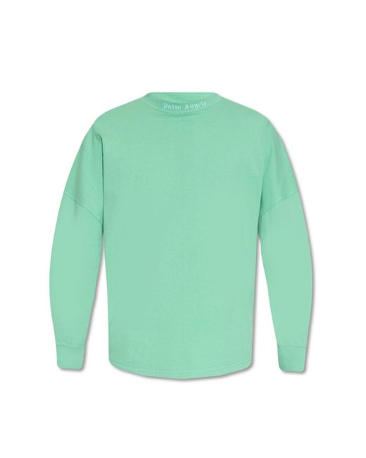 Palm Angels Cotton Long-sleeved T-shirt 