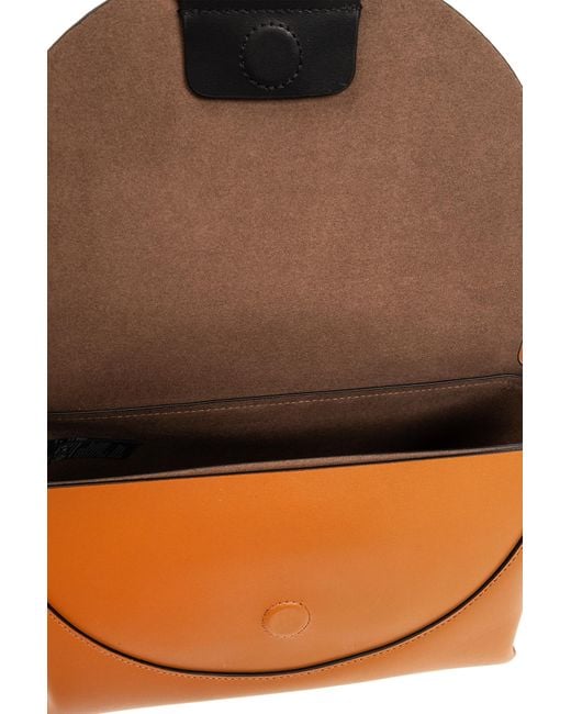 AllSaints Orange 'celeste' Shoulder Bag,