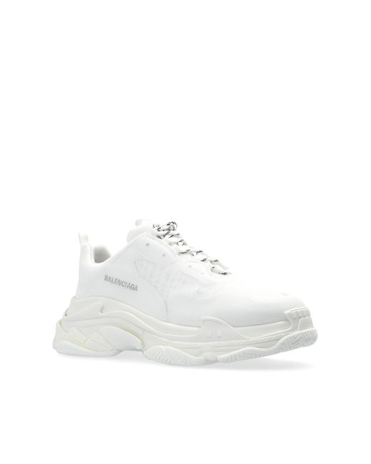 Balenciaga White 'triple S' Sneakers, for men