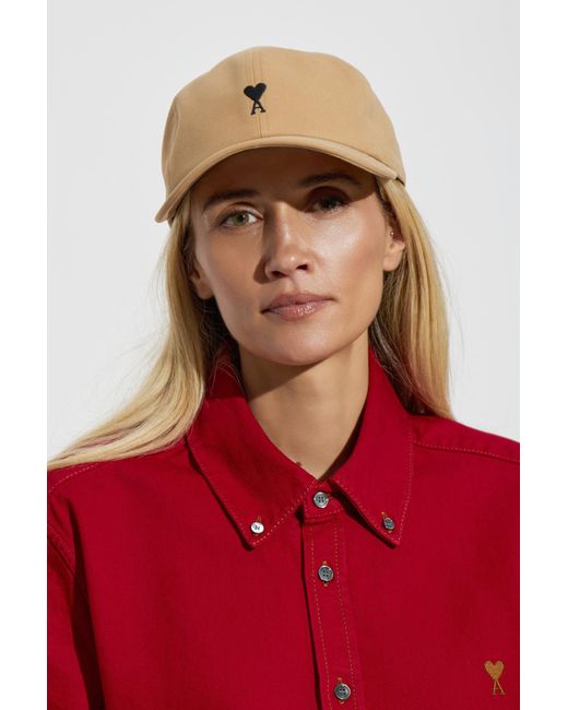 AMI Red Cap With Logo