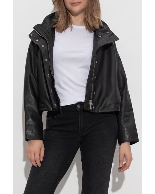 AllSaints Black "Ryder" Jacket