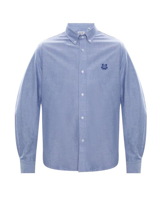 kenzo blue shirt