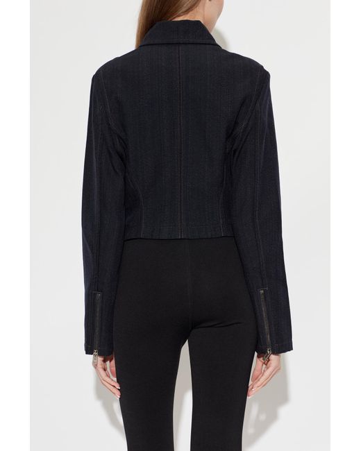 Alaïa Black Denim Jacket