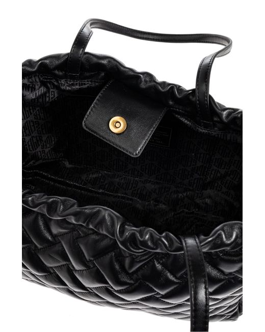 Kurt Geiger Black Shopper Bag "Kensington String"