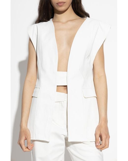 IRO White Vest Bessy