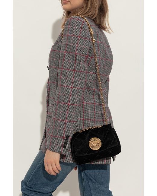 Chloé Gray Shoulder Bag Heritage Small"