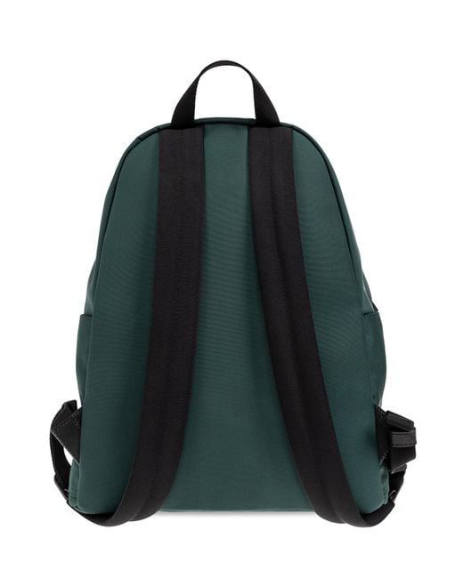 Moncler Green Backpack With Logo for men