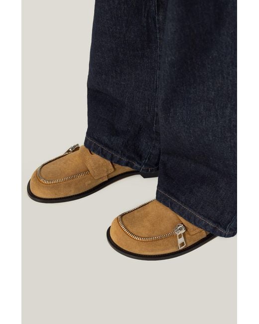 J.W. Anderson Brown Leather Shoes