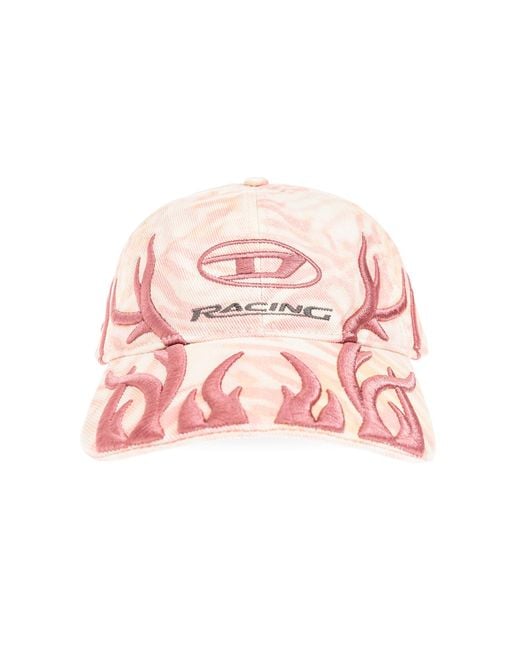 Diesel C-AREN HAT キャップ Diesel Pink C-Aren Cap Diesel
