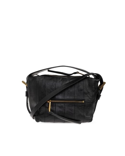 AllSaints Black Shoulder Bag 'Vega'