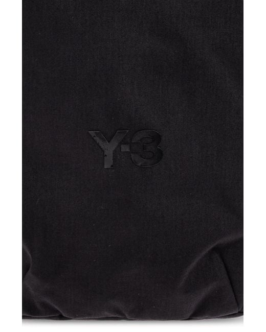 Y-3 Black Backpack With Logo