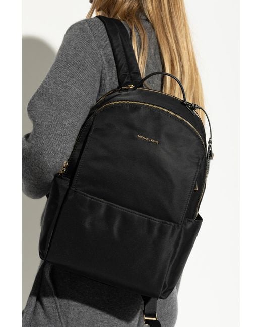MICHAEL Michael Kors Black Backpack 'Sable Large'