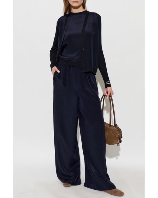 Max Mara Blue Cardigan "Ninfee"