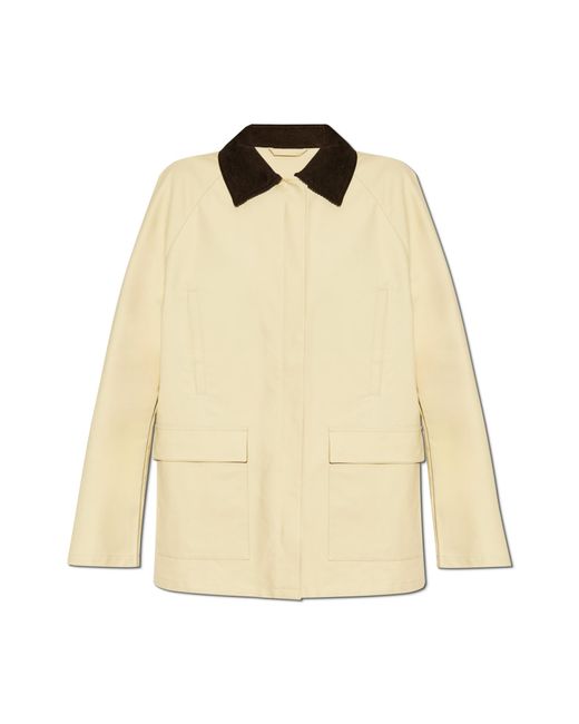 Totême  Natural Jacket With Collar