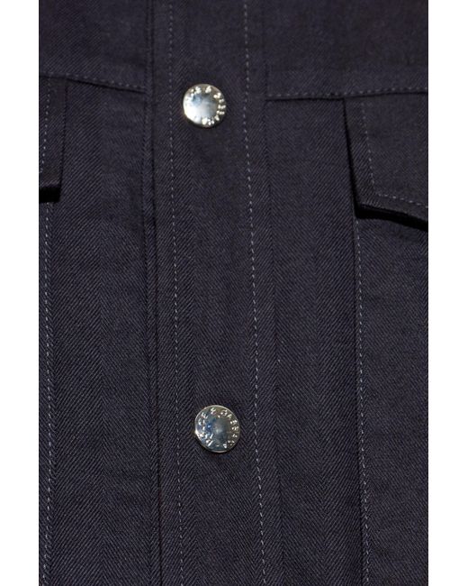 Dolce & Gabbana Blue Reversible Jacket for men