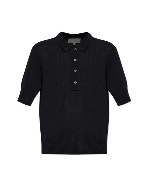 Studio Nicholson Black Polo 'Tolsa'