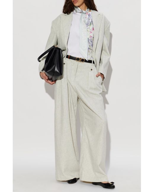 Fabiana Filippi White Cotton T-Shirt