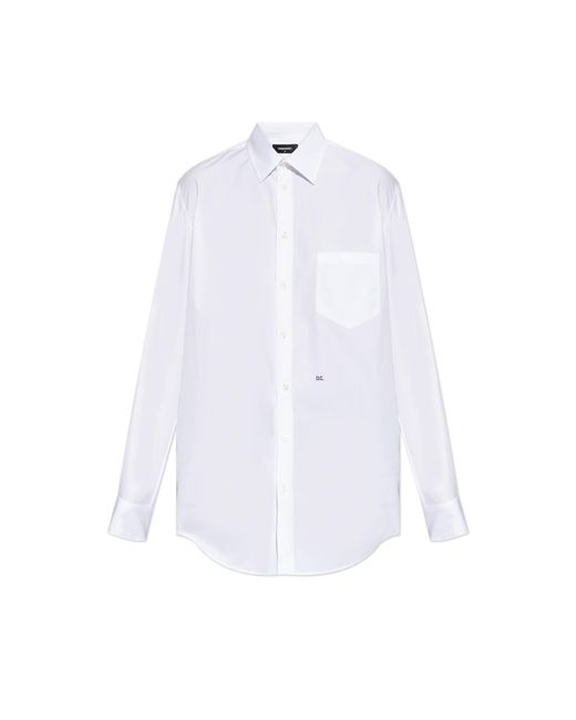 DSquared² Black Shirt With Pocket