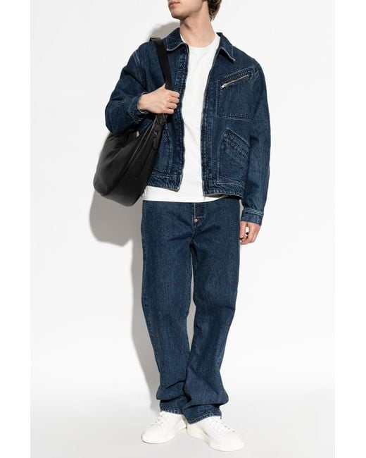 KENZO Blue Denim Jacket for men