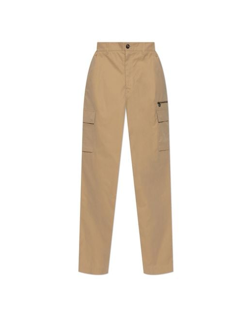 Versace Natural Trousers With Pockets for men