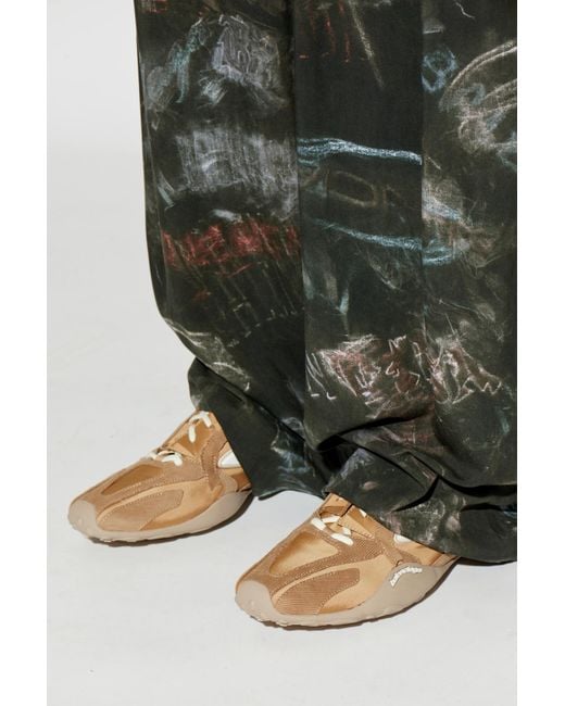 Balenciaga Brown 'Monday Ultra' Sports Shoes for men