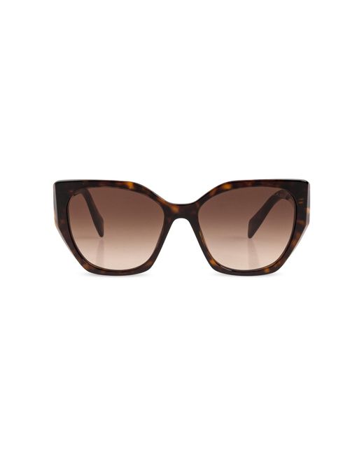 Prada Brown "19Zs" Sunglasses