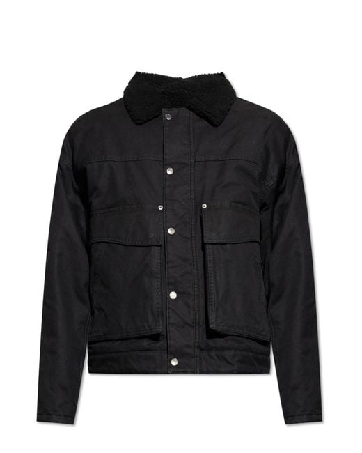 DSquared² Black Jacket With Collar for men