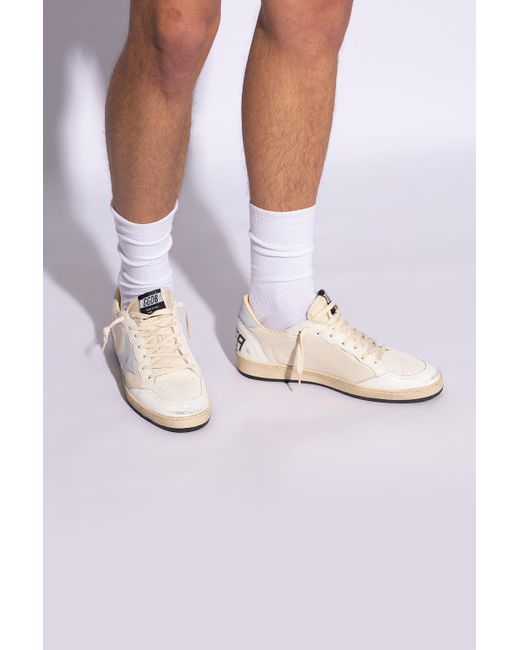 Golden Goose Deluxe Brand White ‘Ball Star’ Sneakers for men