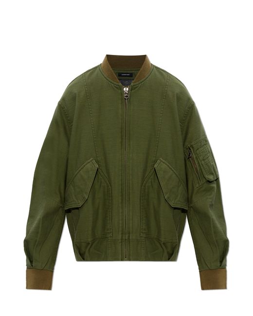 R13 Green 'Bomber' Jacket