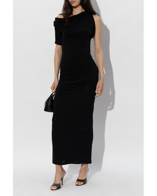 Gianvito Rossi Black Heeled Mules "Sofia"