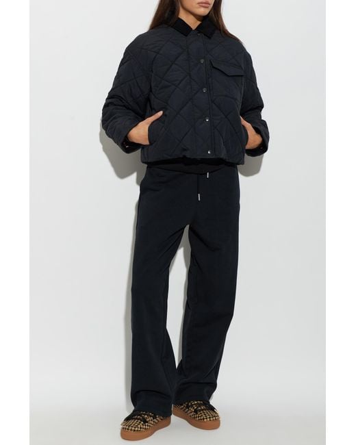 Canada Goose Black Quilted Jacket 'Terra'