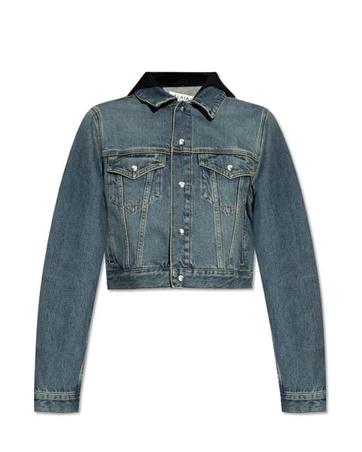 Alaïa Blue Denim Jacket