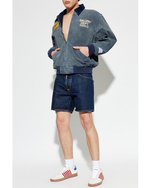 DSquared² Blue "Bro" Denim Shorts for men