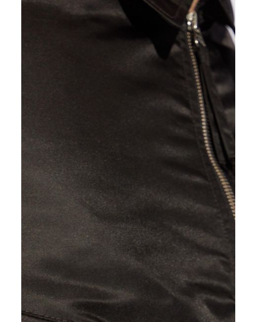 MM6 by Maison Martin Margiela Black Jacket With Pockets, for men