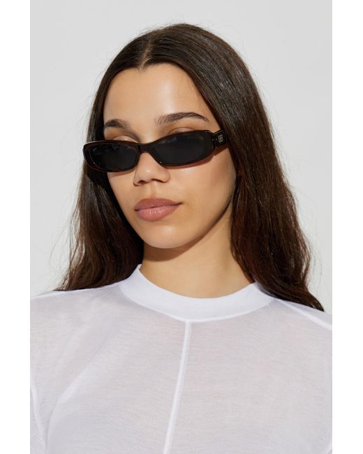 Balenciaga Brown Sunglasses